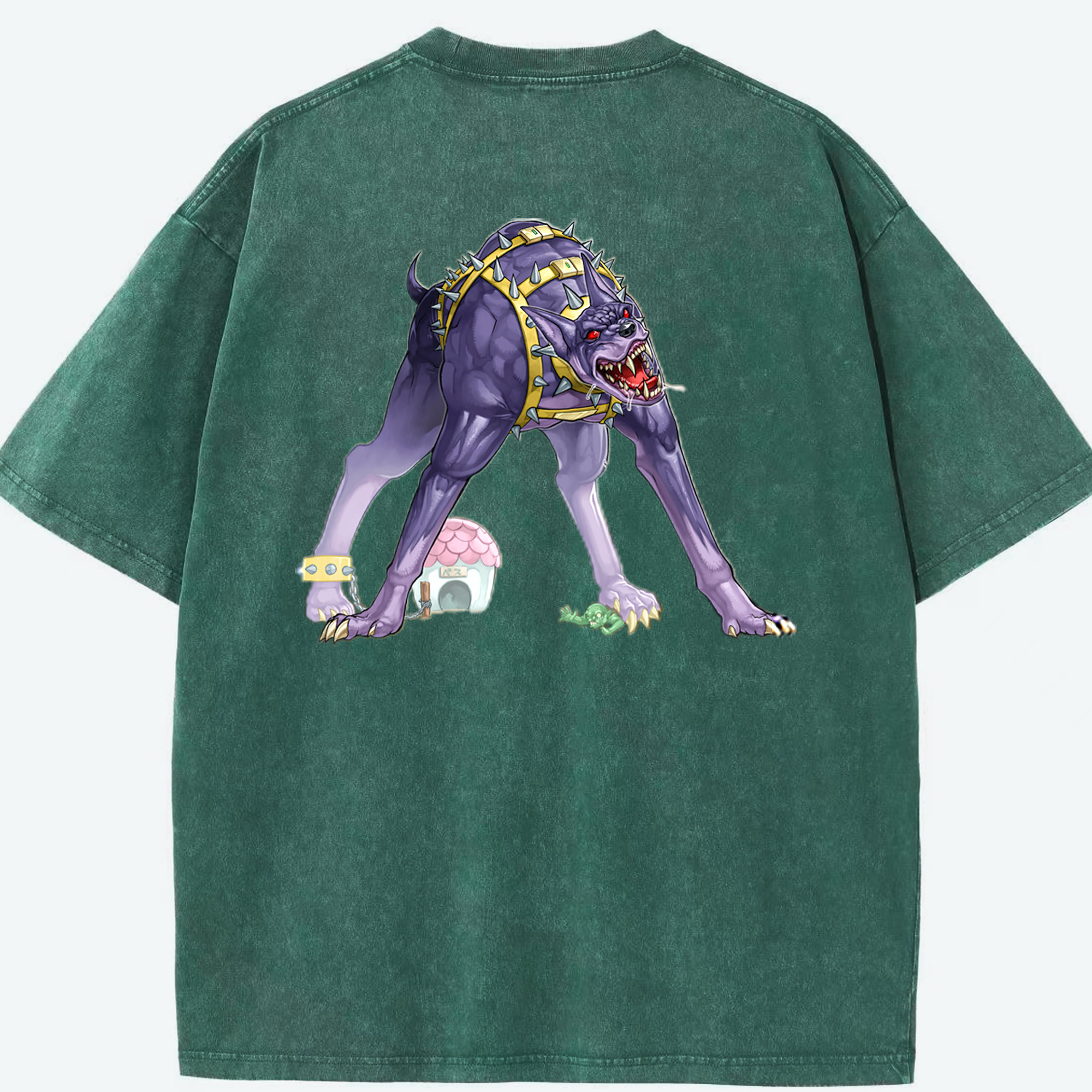 （画像用） 遊☆戯☆王 Yu-Gi-Oh! 綿100% ヴィンテージ風 半袖Tシャツ（背面プリント）